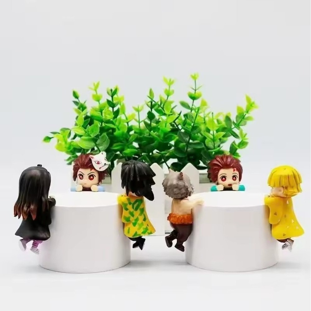 Demon Slayer Nezuko Kamado Phone Buddy Monitor Buddy Phone Peeker Figurine NEW - Picture 7 of 9